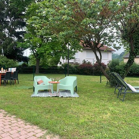 La Suite Unique - Le Jardin Sur Les Pyrenees- Vue Panoramique Montagne -Jardin Cloture Prive De 100M2-Parking-Linge De Lit Et Serviettes Compris- ビエル エクステリア 写真